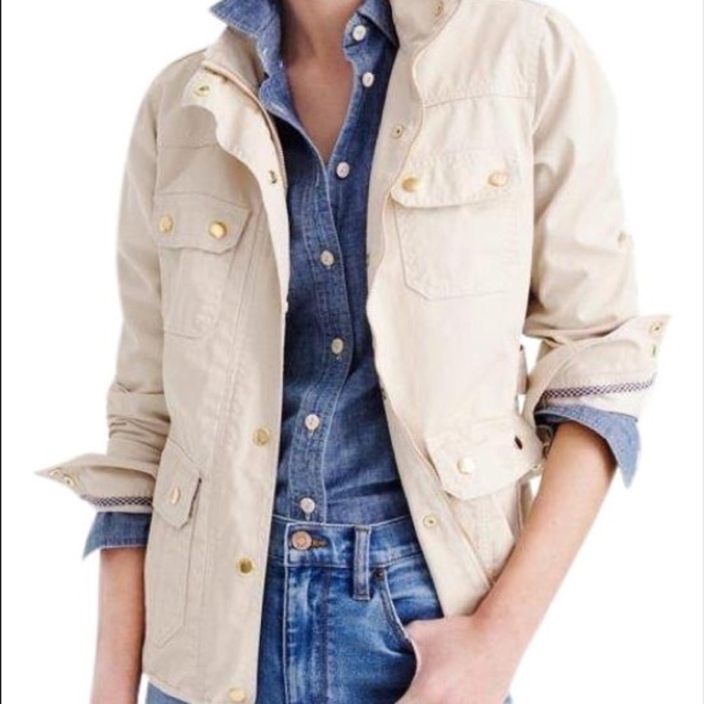 J Crew “The downtown field jacket”